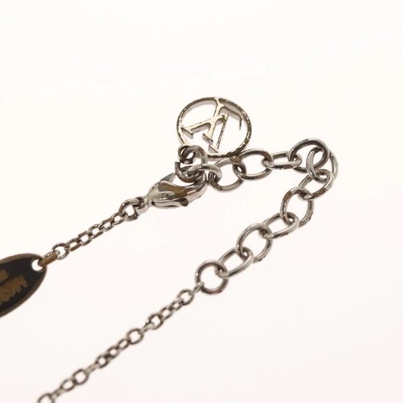 LOUIS VUITTON Essential V Bracelet metal Silver LV Auth - Picture 10 of 13